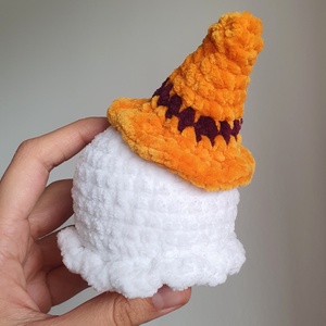 Horgolt plüss szellem - játék & sport - plüssállat & játékfigura - más figura - Meska.hu