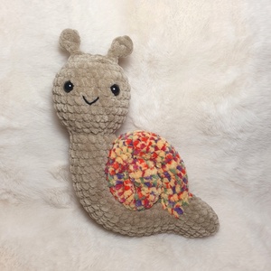 Horgolt amigurumi plüss csiga - Meska.hu