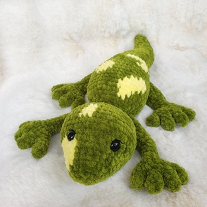 Horgolt amigurumi plüss szalamandra - játék & sport - plüssállat & játékfigura - más figura - Meska.hu