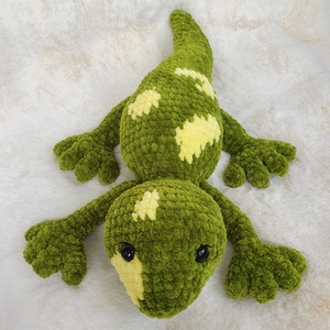 Horgolt amigurumi plüss szalamandra - Meska.hu