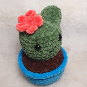 Horgolt amigurumi plüss kaktusz - játék & sport - plüssállat & játékfigura - más figura - Meska.hu
