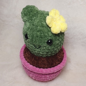Horgolt amigurumi plüss kaktusz - játék & sport - plüssállat & játékfigura - más figura - Meska.hu