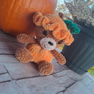 Horgolt töki maci, Játék & Sport, Plüssállat & Játékfigura, Más figura, Horgolás, Varrás, MESKA