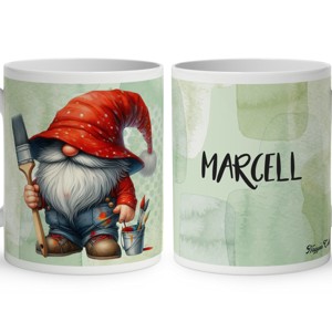 Névvel kérhető - Festő Ezermester manó mintás bögre, Otthon & Életmód, Konyhafelszerelés, tálalás, Tálalás, Bögre & Csésze, , MESKA