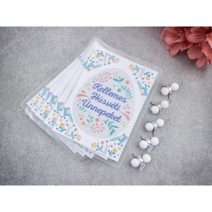 Kellemes Húsvéti medál jádéval 5dbos csomag, Ékszer, Nyaklánc, Medál, , MESKA