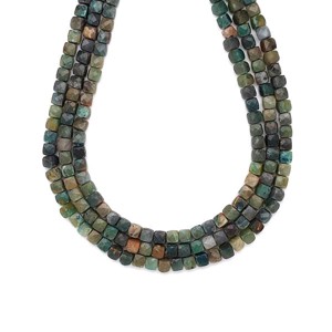 Kvantum kvattro fazettált kocka 4-5x4-5mm ékszerkészítő alapanyag (füzér), Kellékek & szerszámok, Ásvány alapanyag, Ásványfüzér, , MESKA