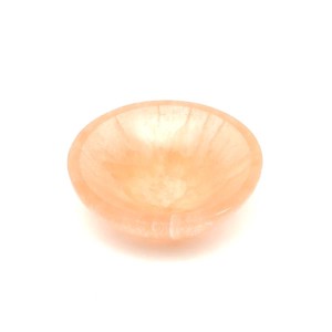 Szelenit tál kerek narancs 8cm, Kellékek & szerszámok, Ásvány alapanyag, Szelenit korong, , MESKA