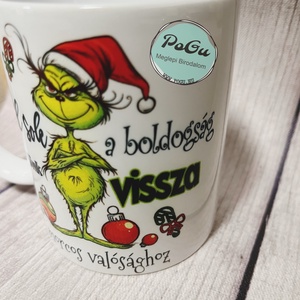 Grinch bögre - Meska.hu