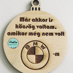 Már akkor is autós karácsonyfa dísz - Meska.hu