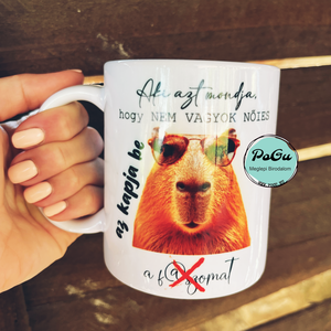 Capibara2 bögre, Otthon & Életmód, Konyhafelszerelés, tálalás, Tálalás, Bögre & Csésze, , MESKA