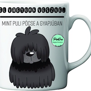 Puli bögre, Otthon & Életmód, Konyhafelszerelés, tálalás, Tálalás, Bögre & Csésze, , MESKA