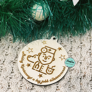 Karácsonyfa dísz állatorvosnak - karácsony - karácsonyi lakásdekoráció - karácsonyfadíszek - Meska.hu