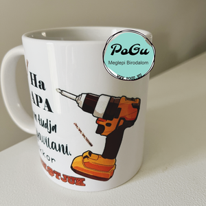 Apa ezermester bögre  - otthon & életmód - konyhafelszerelés, tálalás - tálalás - bögre & csésze - Meska.hu