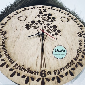 Mama fali óra  - otthon & életmód - dekoráció - fali és függő dekoráció - falióra & óra - Meska.hu