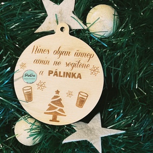 Italos karácsonyfa díszek, Karácsony, Karácsonyi lakásdekoráció, Karácsonyfadíszek, Gravírozás, pirográfia, MESKA