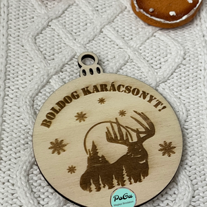 Vadász karácsonyfa dísz - karácsony - karácsonyi lakásdekoráció - karácsonyfadíszek - Meska.hu