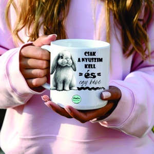 Nyuszis bögre, Otthon & Életmód, Konyhafelszerelés, tálalás, Tálalás, Bögre & Csésze, , MESKA