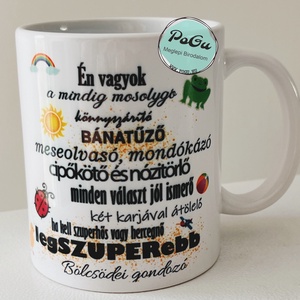 Bögre bölcsis/óvódás ballagásra - otthon & életmód - konyhafelszerelés, tálalás - tálalás - bögre & csésze - Meska.hu