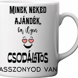 Csodálatos asszony bögre , Otthon & Életmód, Konyhafelszerelés, tálalás, Tálalás, Bögre & Csésze, , MESKA