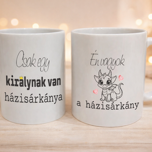Házisárkány páros bögre , Otthon & Életmód, Konyhafelszerelés, tálalás, Tálalás, Bögre & Csésze, , MESKA