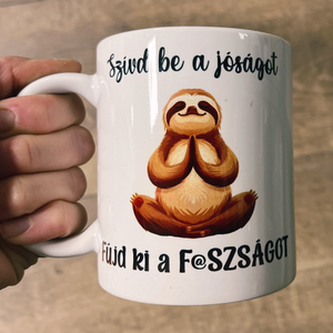 Szívd be a jóságos bögre  - Meska.hu