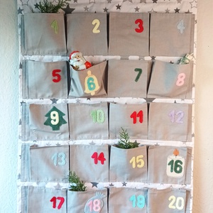  Színes adventi naptár -  - Meska.hu