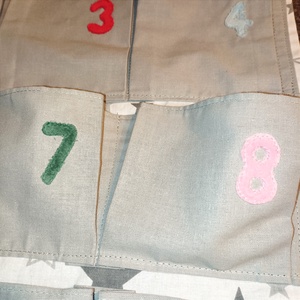  Színes adventi naptár -  - Meska.hu