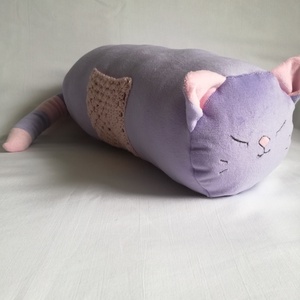 Állatos hengerpárna - baba - mama - babaszoba dekoráció - gyerek díszpárna - Meska.hu