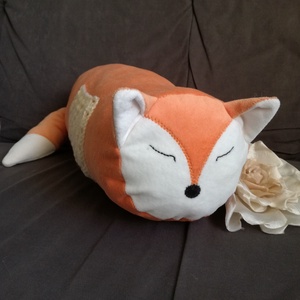 Állatos hengerpárna - baba - mama - babaszoba dekoráció - gyerek díszpárna - Meska.hu