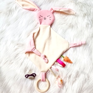 Nyuszi szundikendő - Meska.hu