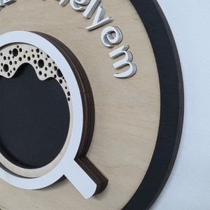 Hangulatos kávézó fali dekor kép - otthon & életmód - dekoráció - fali és függő dekoráció - falra akasztható dekor - Meska.hu