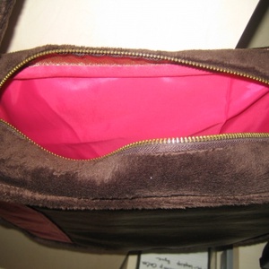 Bronz-pink oldaltáska -  - Meska.hu