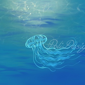 Kép - Meduza - illusztráció, grafika - digitálisan rajzolt kép, keret nélkül - Meska.hu