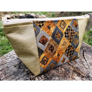 Sminkes táska / neszeszer / utazótáska (inspirálta Gustav Klimt) - táska & tok - neszesszer - Meska.hu