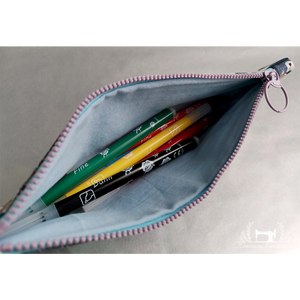 Tolltartó � Kék medve - otthon & életmód - papír, írószer - tolltartó & ceruzatekercs - Meska.hu