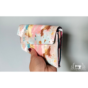 Festő vászon pénztárca - táska & tok - pénztárca & más tok - pénztárca - női pénztárca - Meska.hu