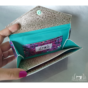 Glitter - parti tárca - táska & tok - pénztárca & más tok - pénztárca - női pénztárca - Meska.hu