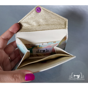 Festővászon   - parti minitárca - táska & tok - pénztárca & más tok - pénztárca - női pénztárca - Meska.hu