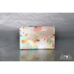 Festővászon   - parti minitárca - táska & tok - pénztárca & más tok - pénztárca - női pénztárca - Meska.hu