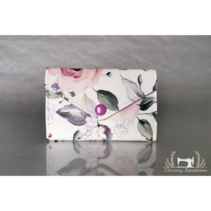 Akvarell rózsék   - parti minitárca - Meska.hu