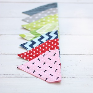 Polka Dog kutyakendő - nyakörvre húzható, M-es  -  - Meska.hu