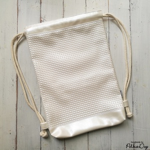 Polka Dog gymbag - gyöngyház  -  - Meska.hu