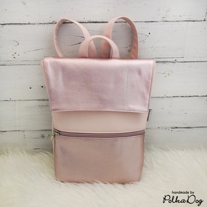 Púder - rosegold MINI háti - táska & tok - hátizsák - hátizsák - Meska.hu