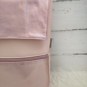 Púder - rosegold MINI háti - táska & tok - hátizsák - hátizsák - Meska.hu