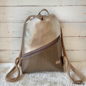 Pezsgő - bronz gyémánt gymbag - táska & tok - hátizsák - tornazsák, gymbag - Meska.hu