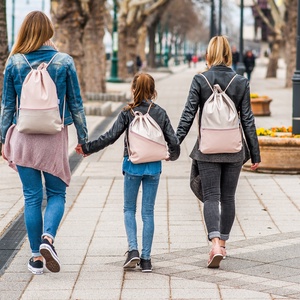 pezsgő - púder textilbőr gymbag - táska & tok - hátizsák - tornazsák, gymbag - Meska.hu