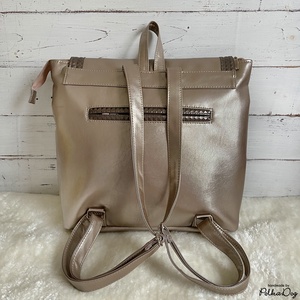 pezsgő - bronz gyémánt hátizsák - táska & tok - hátizsák - hátizsák - Meska.hu