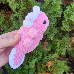 Horgolt axolotl - játék & sport - plüssállat & játékfigura - más figura - Meska.hu