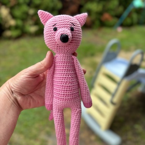 Horgolt róka - Meska.hu