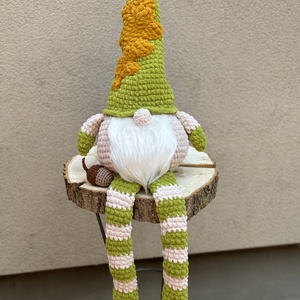 Horgolt Tölgy Manó - otthon & életmód - dekoráció - manók - Meska.hu